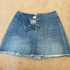 Altard State denim skirt